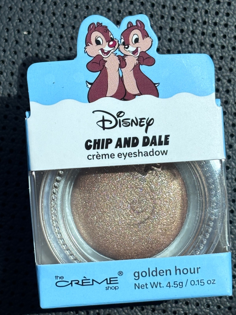 Disney Chip and Dale Light Blue and Golden Brown Crème Eyeshadow